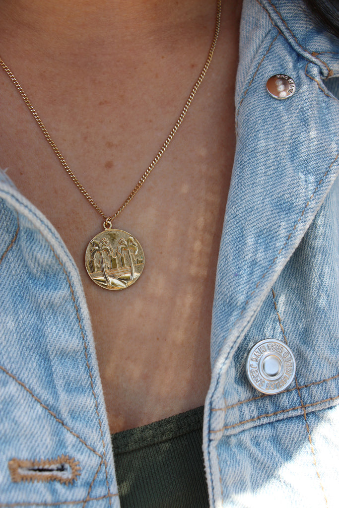 Coastal Coin Necklace