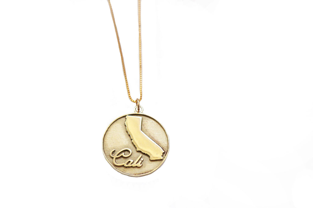 California Coin Necklace