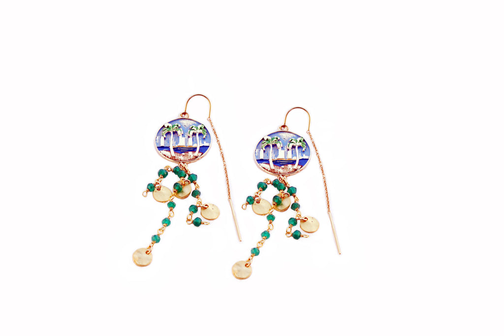 Coastal Threader Earrings