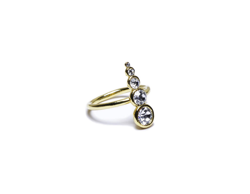 Pueblo Jewelry - Unique Swarovski Ring 